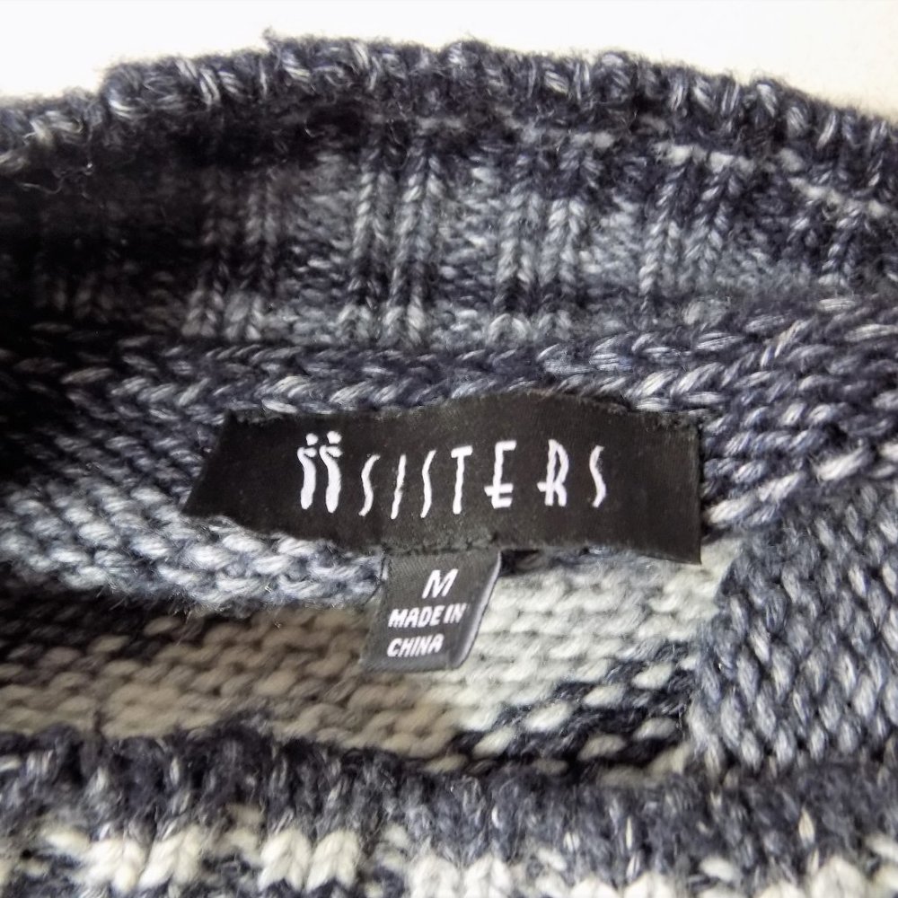 ii Sisters cold shoulder striped sweater - Picture 3 of 7